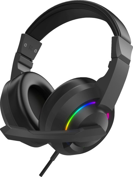 Наушники-гарнитура Оклик HS-L315G (черный)