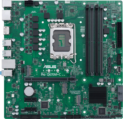 Материнская плата Asus Pro Q670M-C-CSM (90MB19E0-M0EAYC) - 