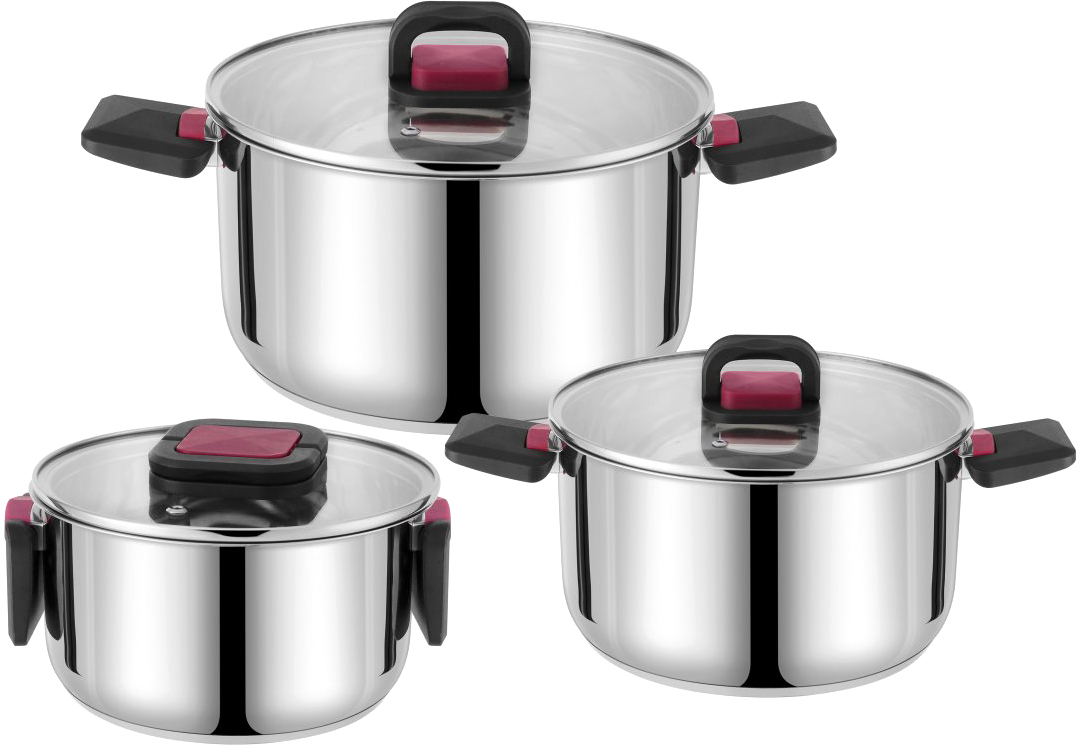 Набор кастрюль Pomi d'Oro P640567