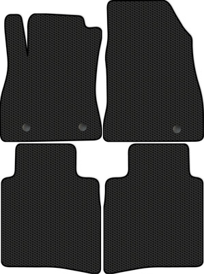 Комплект ковриков для авто Alicosta 0972_1 для Nissan Sentra седан/B17 2014-2017 (EVA соты, черный) - 