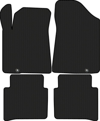 Комплект ковриков для авто Alicosta 0976_1 для Nissan Teana II седан/J32 2008-2014 (EVA соты, черный) - 