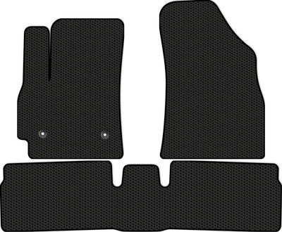 Комплект ковриков для авто Alicosta 2439_1 для Omoda C5 I SUV 2021-н.в. (EVA соты, черный) - 