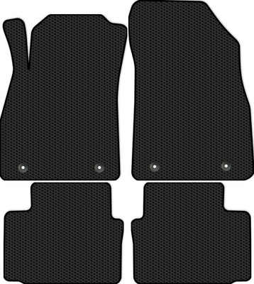 Комплект ковриков для авто Alicosta 1018_1 для Opel Insignia I седан/0G-A 2008-2013 (EVA соты, черный) - 