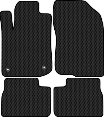 Комплект ковриков для авто Alicosta 2447_1 для Peugeot 2008 SUV 2014-2019 (EVA соты, черный) - 