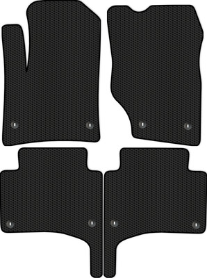 Комплект ковриков для авто Alicosta 1094_1 для Porsche Cayenne SUV/957/955 2002-2010 (EVA соты, черный) - 