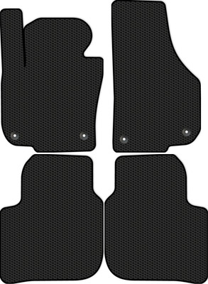 Комплект ковриков для авто Alicosta 1212_1 для Skoda Superb II лифтбек/универсал/3T 2008-2015 (EVA соты, черный) - 