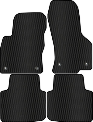 Комплект ковриков для авто Alicosta 1213_1 д/Skoda Superb III лифтбек/универсал/3V3/3V/3V5 2015-н.в. (EVA соты, черный) - 