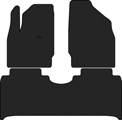 Комплект ковриков для авто Alicosta 2477_1 для Skywell ET5 I SUV/1 2020-н.в. (EVA соты, черный) - 