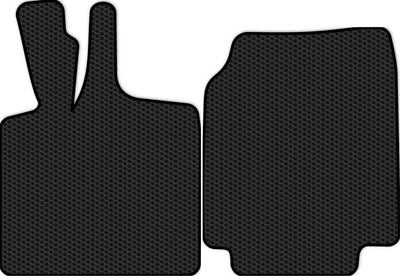 Комплект ковриков для авто Alicosta 1218_1 для Smart Fortwo III хэтчбек 3дв/C453 2014-н.в. (EVA соты, черный) - 