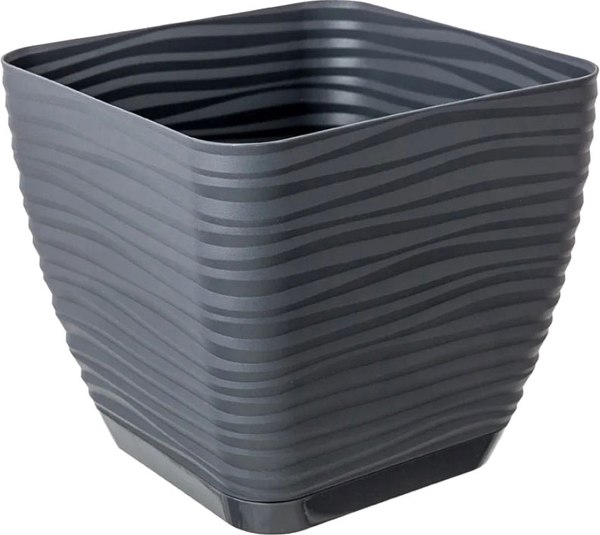 Кашпо Formplastic Sahara Petit / FP-3620-014 (антрацитовый)