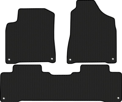 Комплект ковриков для авто Alicosta 2481_1 для SsangYong Actyon SUV 2013-н.в. (EVA соты, черный) - 