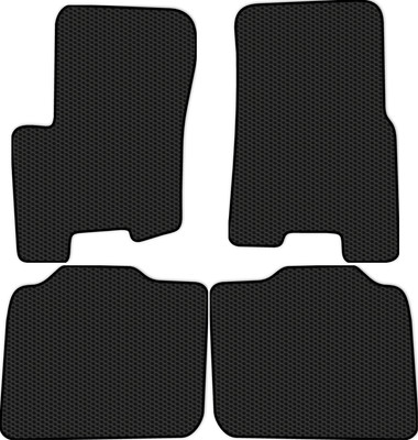 Комплект ковриков для авто Alicosta 2482_1 для SsangYong Korando SUV/CK 2011-2013 (EVA соты, черный) - 