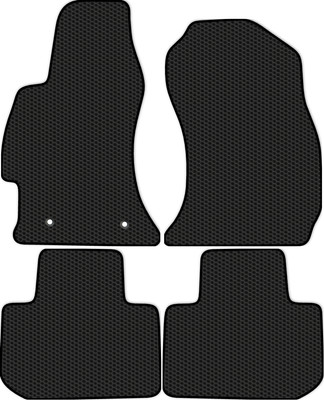 Комплект ковриков для авто Alicosta 1225_1 для Subaru Forester SUV/SJ 2012-2019 (EVA соты, черный) - 