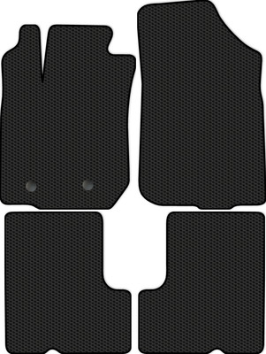 Комплект ковриков для авто Alicosta 2458_1 для Renault Duster I SUV/4WD 2010-2015 (EVA соты, черный) - 