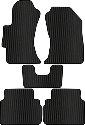 Комплект ковриков для авто Alicosta 1241_1 для Subaru XV SUV/GT 2017-н.в. (EVA соты, черный) - 