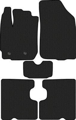Комплект ковриков для авто Alicosta 1115_1 для Renault Duster I SUV/HS 2015-2021 (EVA соты, черный) - 