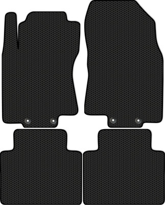 Комплект ковриков для авто Alicosta 1133_1 для Renault Koleos II SUV 2016-н.в. (EVA соты, черный) - 
