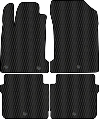 Комплект ковриков для авто Alicosta 1142_1 для Renault Latitude седан 2010-2015 (EVA соты, черный) - 