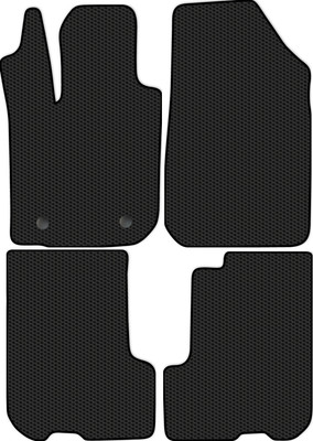 Комплект ковриков для авто Alicosta 2461_1 для Renault Logan Stepway седан 2018-н.в. (EVA соты, черный) - 