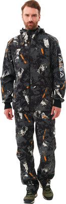 Костюм для охоты и рыбалки Huntsman Тайга-3 N192 Твил-Пич (р.52-54/182-188) - 