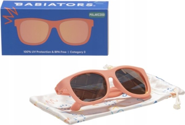 Очки солнцезащитные Babiators Polarized Navigator Papaya 3-5 / P-NAV503-M