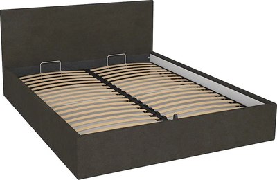 

Двуспальная кровать, Диана Chocolate с подъемным механизмом КР2-CH1600 160x200