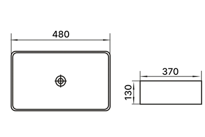 Купить Умывальник Axus 48/ 9105  