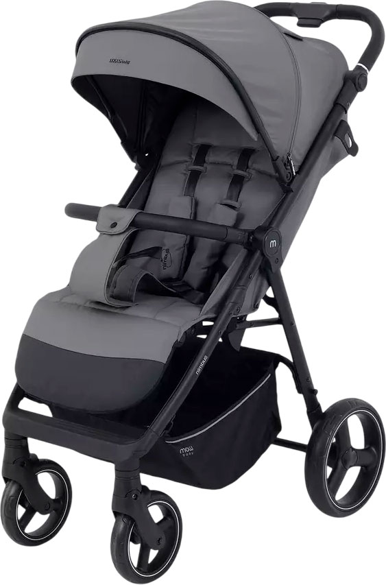 Детская прогулочная коляска MOWbaby Nimbus / MB103 (серый)