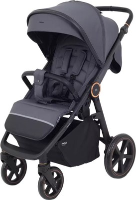 Детская прогулочная коляска MOWbaby Trail 2025 / MB090 (графит) - 
