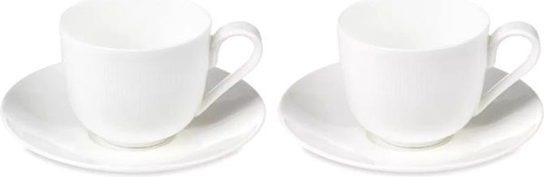 Набор для чая/кофе Decor de table Плиссе / DDT-GB0099/GB0100-2