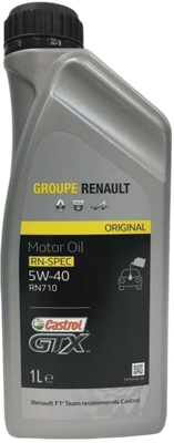 

Моторное масло, Renault GTX 5W40 RN0710