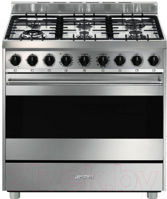 Плита газовая Smeg B9GMXI9