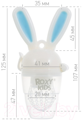 Ниблер Roxy-Kids Bunny Twist RFN-005 (голубой)