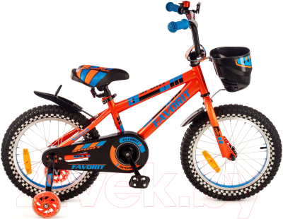 Детский велосипед FAVORIT Sport SPT-16 (оранжевый)