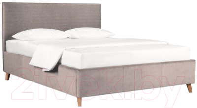 Двуспальная кровать ДеньНочь Эстель К03 KR00-28Le 160x200 (PR02/PR02)