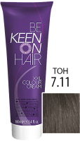 Крем-краска для волос KEEN Colour Cream 7.11 - 