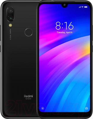 Смартфон Xiaomi Redmi 7 3GB/64GB (черный)