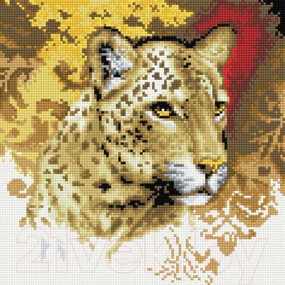 Набор алмазной вышивки БЕЛОСНЕЖКА Портрет леопарда / 273-ST-S