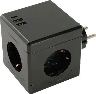 

Электроразветвитель, 250В 16A 2хUSB A+Type C ADP16-33-22 / 49658