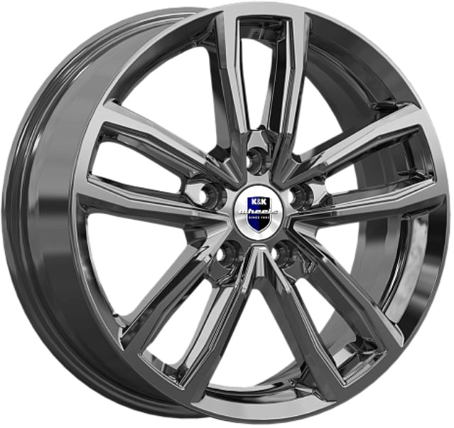 Литой диск K&K Каланг 17x6.5" 5x114.3мм DIA 66.1мм ET 45мм Кварц
