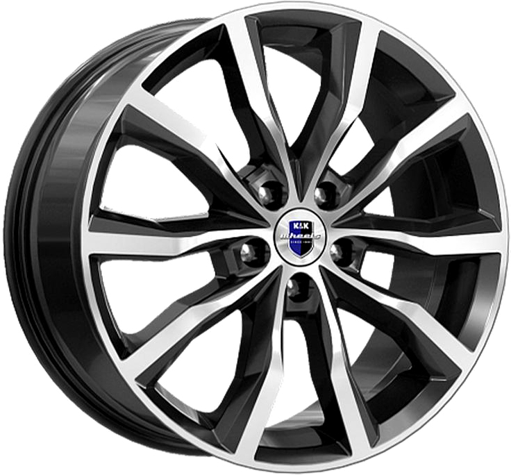 Литой диск K&K Портер (КС906) 18x7.5" 5x110мм DIA 67.1мм ET 40мм Алмаз черный