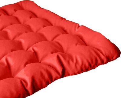 Подушка на стул Sled 40x40 с гречневой лузгой (красный) - 