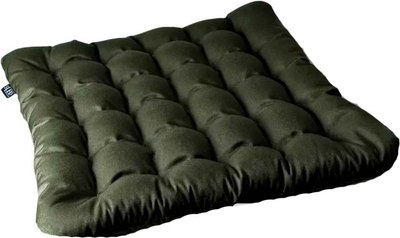 Подушка на стул Sled 40x40 с гречневой лузгой (хаки) - 
