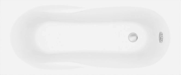 Ванна акриловая Bonito Home Bali 170x70 / BH-BA-201-170/St+BH-FO56-P-170