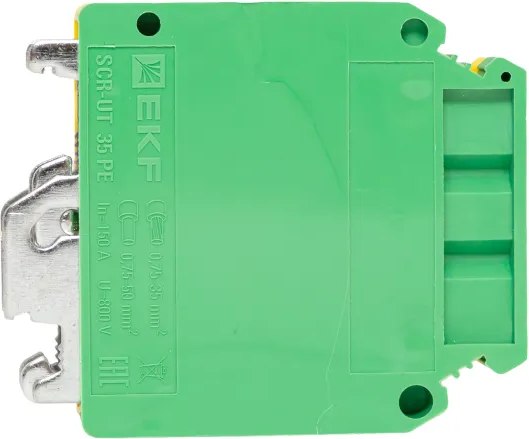 Клеммная колодка EKF Scr-ut-35-pe (земля)
