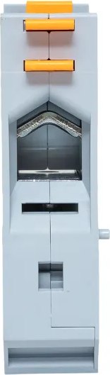 Клеммная колодка EKF Scr-ut-70-g (серый)