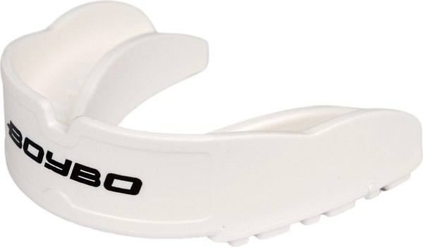 Боксерская капа BoyBo Armor MD255 Premium одночелюстная (белый)