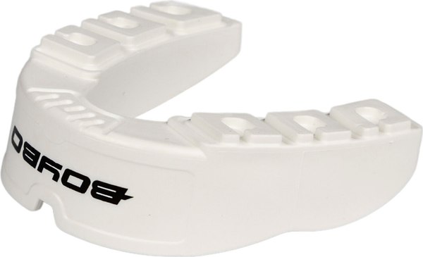 Боксерская капа BoyBo Armor MD255 Premium одночелюстная (белый)