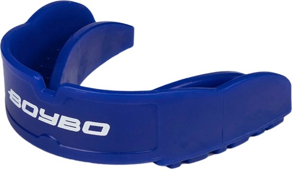Боксерская капа BoyBo Armor MD255 Premium одночелюстная (синий)