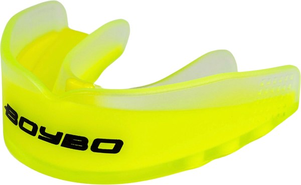 Боксерская капа BoyBo Shield BS200 Premium одночелюстная (неоновый)